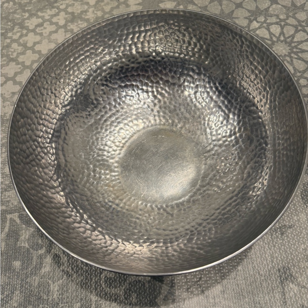 AMAZING LIMITED EDITION WEST ELM SILVER BOWL
